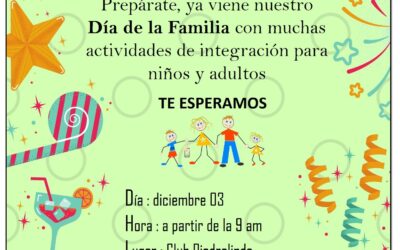 DIC 03 – Día de la familia