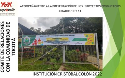 DIC 01 – Presentación de los proyectos