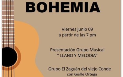 JUN 09 – Noche bohemia