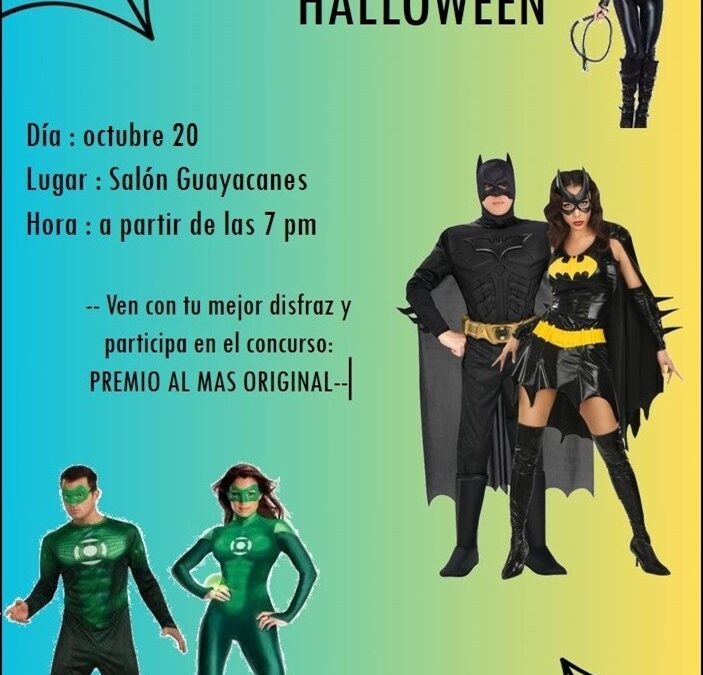 OCT 20 – Fiesta de Halloween Adultos