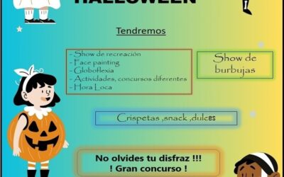OCT 22 – Fiesta de Halloween Niños