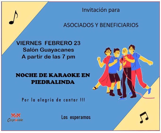 FEB 23 – Noche de Karaoke