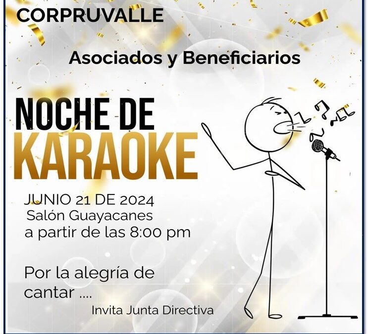 JUN 21 – Noche de Karaoke