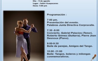 AGO 09 – Concierto de Tango – En memoria de Ana María Sanabria y Consuelo Lozano