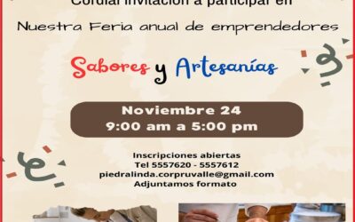 NOV 24 – Feria de emprendedores y emprendedoras