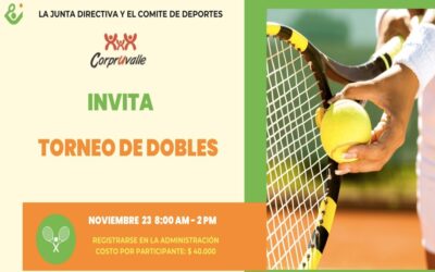 NOV 23 – Torneo de Tenis