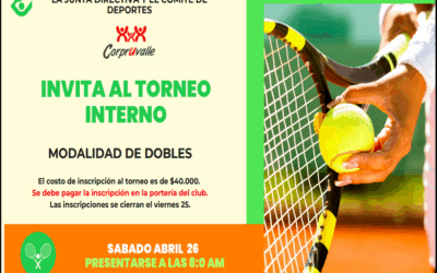 ABR 26 – Torneo de Tenis