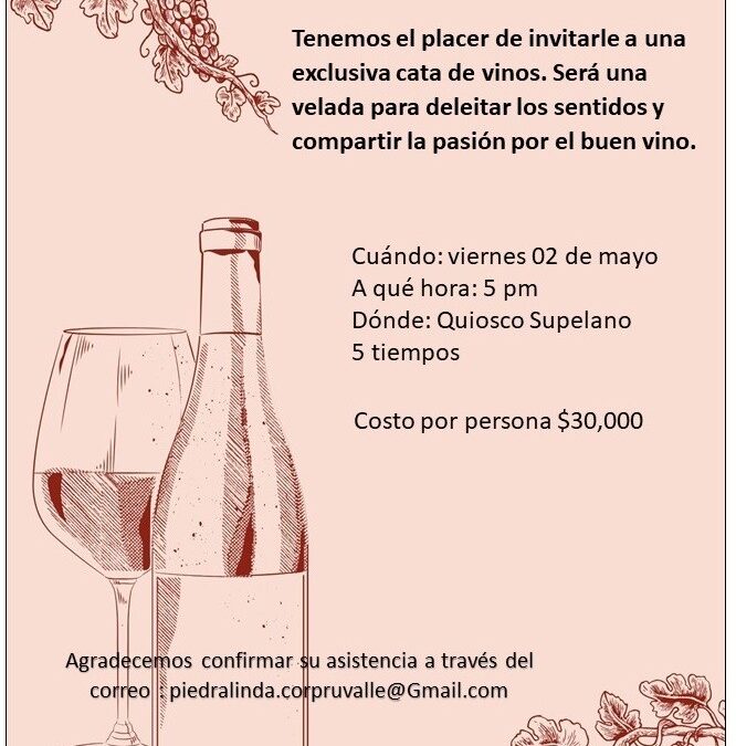 MAY 02 – Cata de Vinos