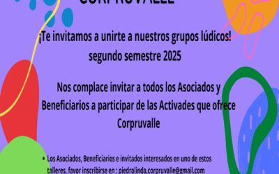 Talleres lúdicos segundo semestre 2025