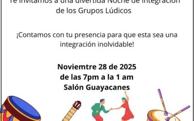 NOV 28 – Integración Grupos Lúdicos