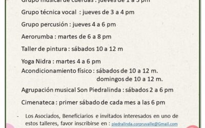 Talleres lúdicos primer semestre 2026