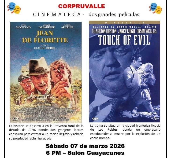 MAR 07 – Cinemateca Corpruvalle